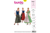 Schnittmuster burda style - Dirndl 7870